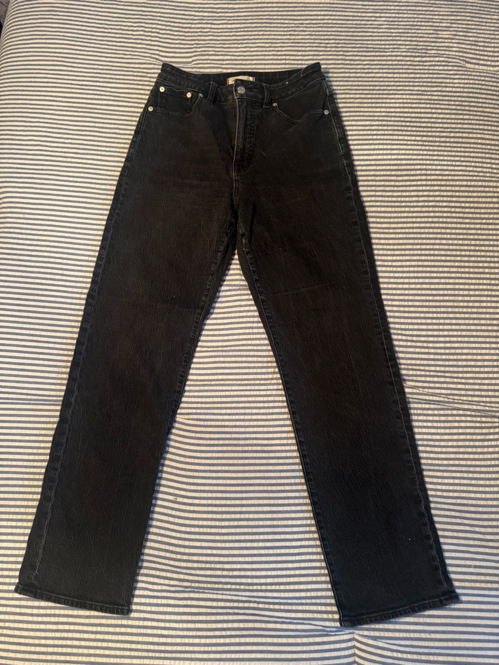 Madewell Black Jeans - Curvy 90’s Straight - Size 28 (Women’s 6)